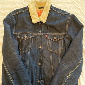 Levi’s Sherpa Jean Jacket XL